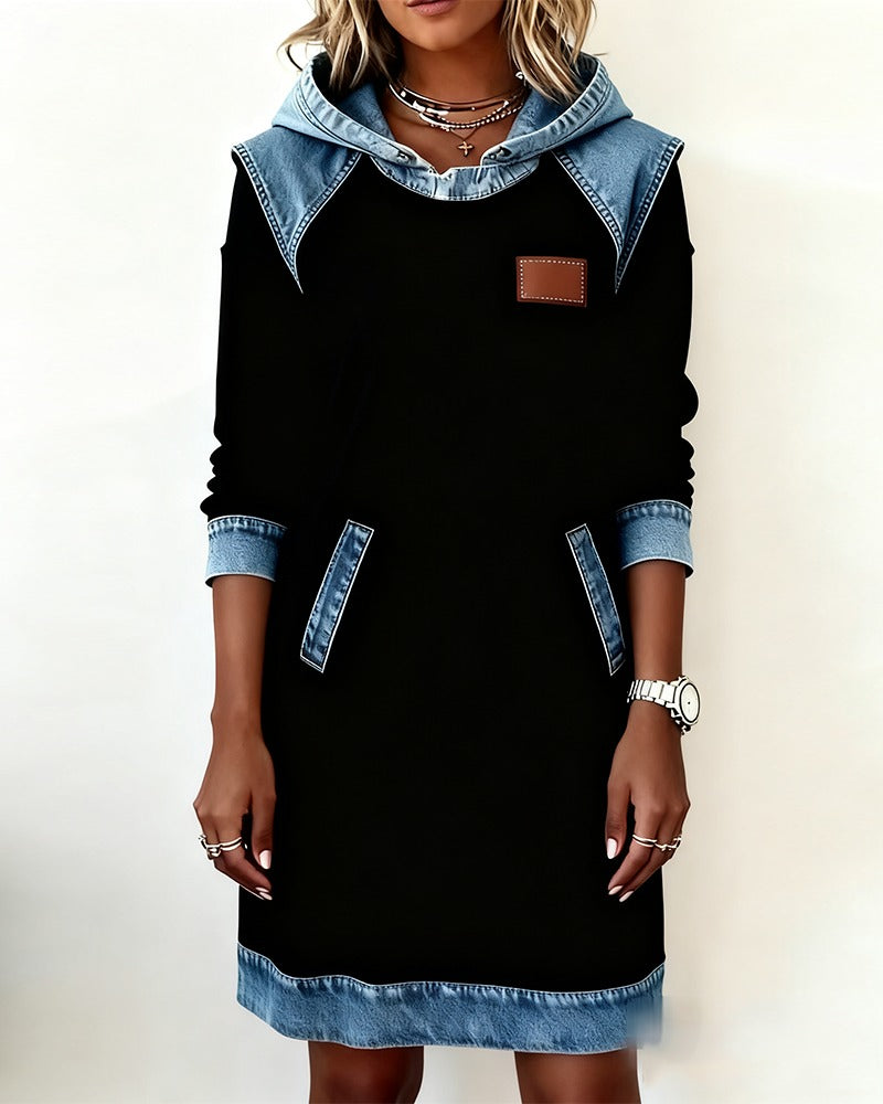 Zinnia - Women's Denim Dress - photo 7