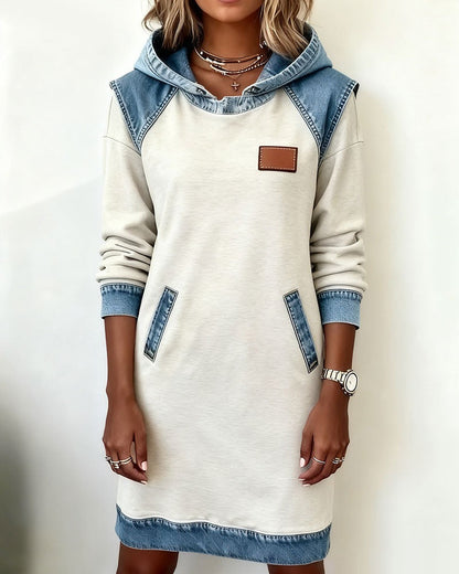 Zinnia - Women's Denim Dress - photo 8