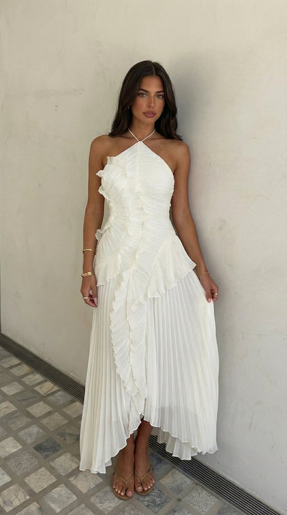 Iris - Women's Maxi Pleats Dress - photo 3
