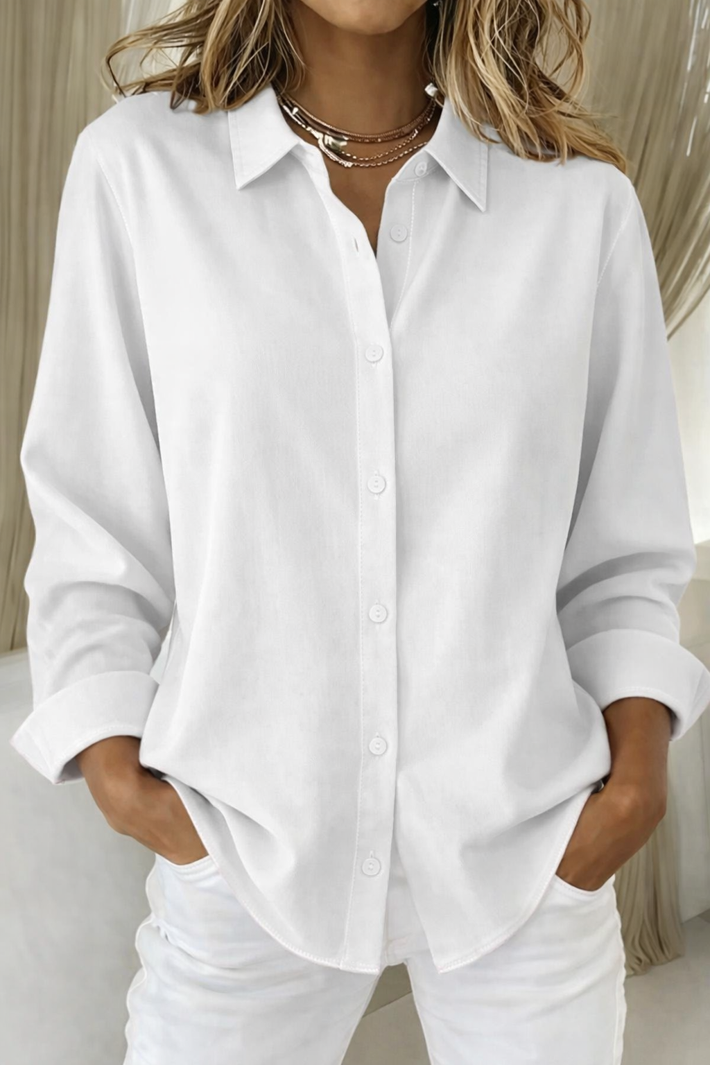 Jemima - Women's Relaxed Blouse - photo 5