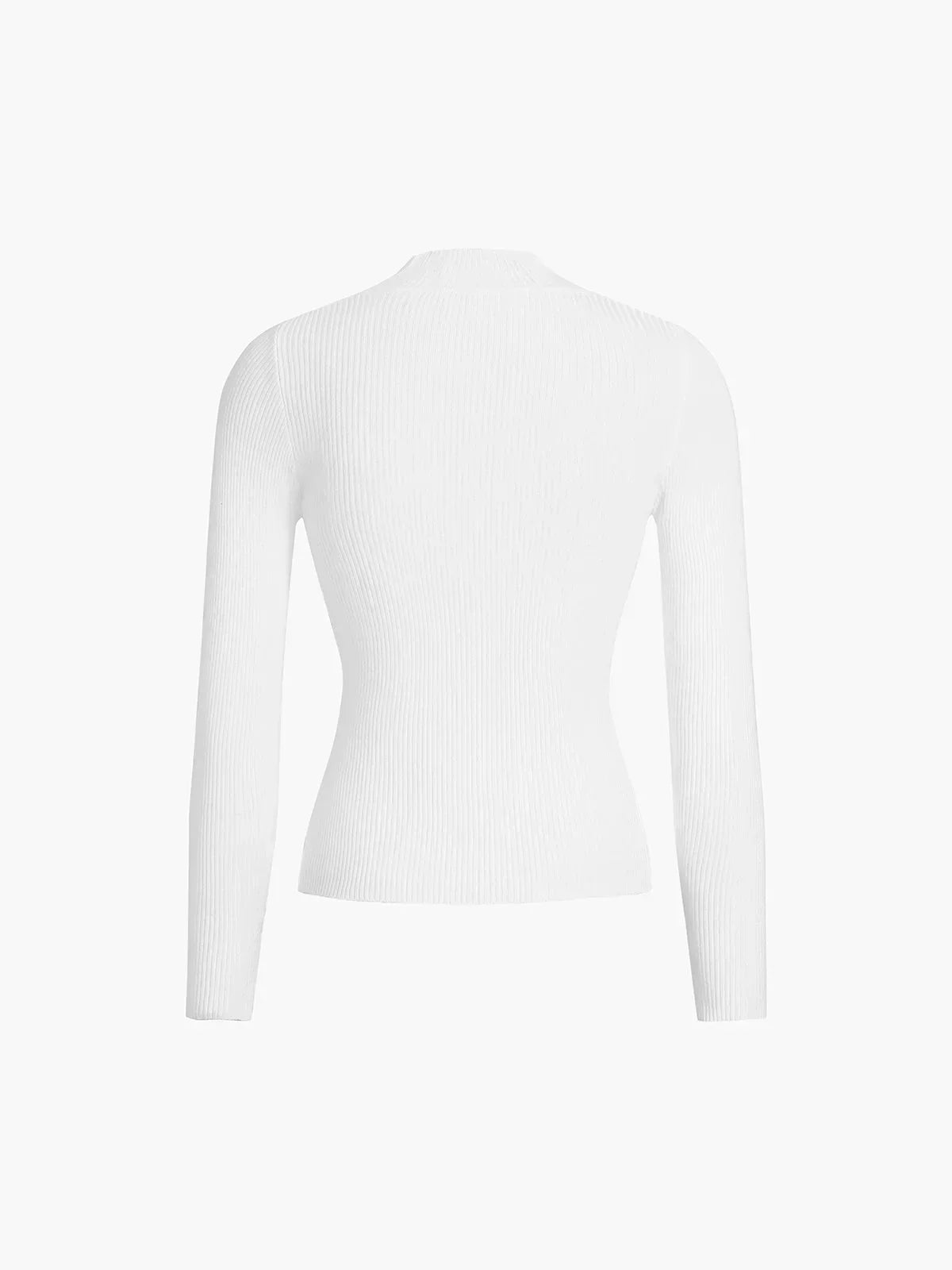 Danica - Women's Ribbed Knit Sweater - photo 5