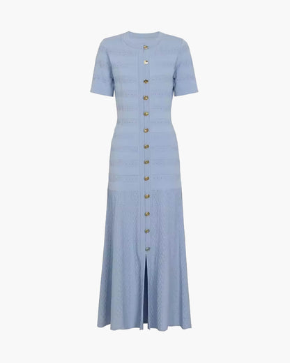 Giselle - Women's Midi Ribbed Dress - photo 8