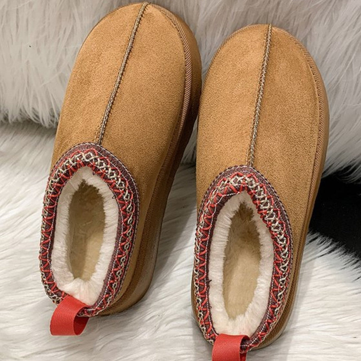 Zinnia - Women's Platform Embroidered Shoes - photo 3