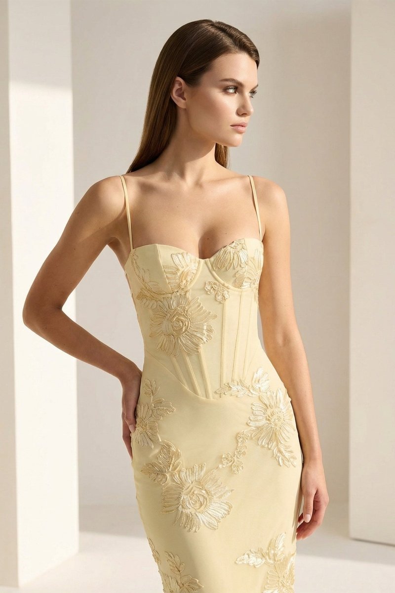 Linnea - Women's Sheath Floral Dress - photo 6