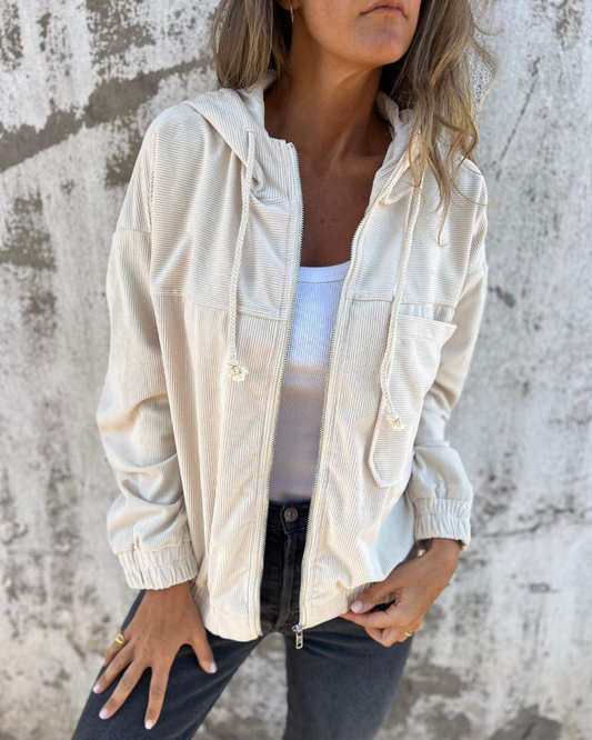 Isadora - Women's Relaxed Corduroy Jacket - photo 1