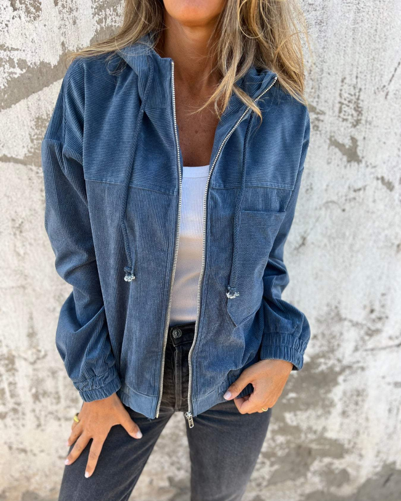 Isadora - Women's Relaxed Corduroy Jacket - photo 2