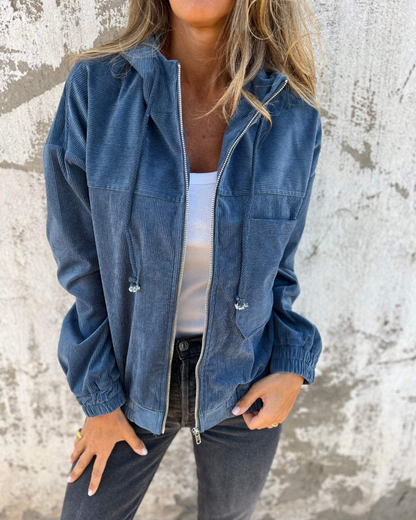 Isadora - Women's Relaxed Corduroy Jacket - photo 2