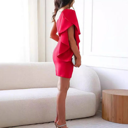 Clarisse - Women's Fitted Cocktail Mini Dress - photo 2