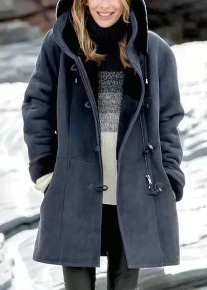 Clemence - Women's Fleece Hooded Coat - photo 8