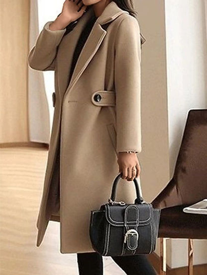 Liora - Women's Slim-Fit Coat