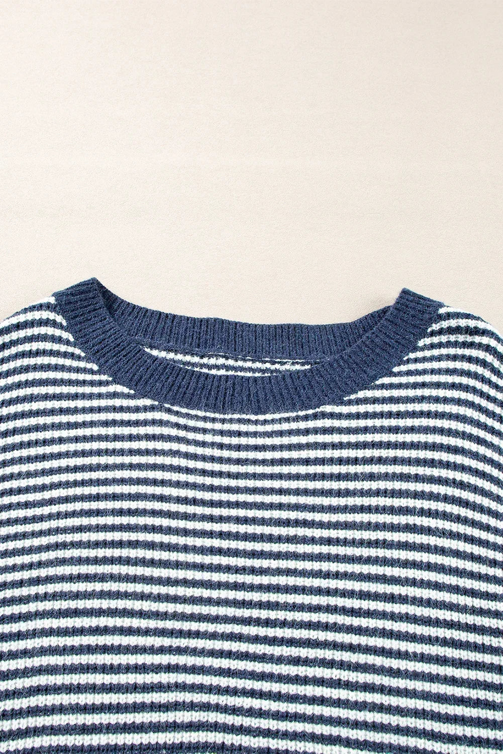 Susanna - Women's Striped Off-Shoulder Sweater - photo 11