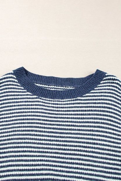 Susanna - Women's Striped Off-Shoulder Sweater - photo 11
