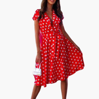 Greta - Women's Relaxed Midi Dress - photo 2