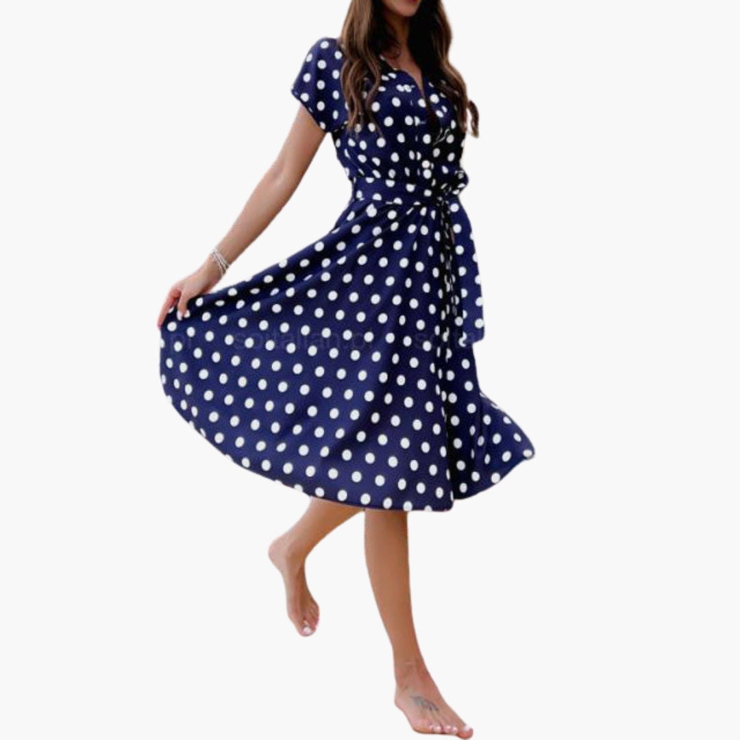 Greta - Women's Relaxed Midi Dress - photo 3