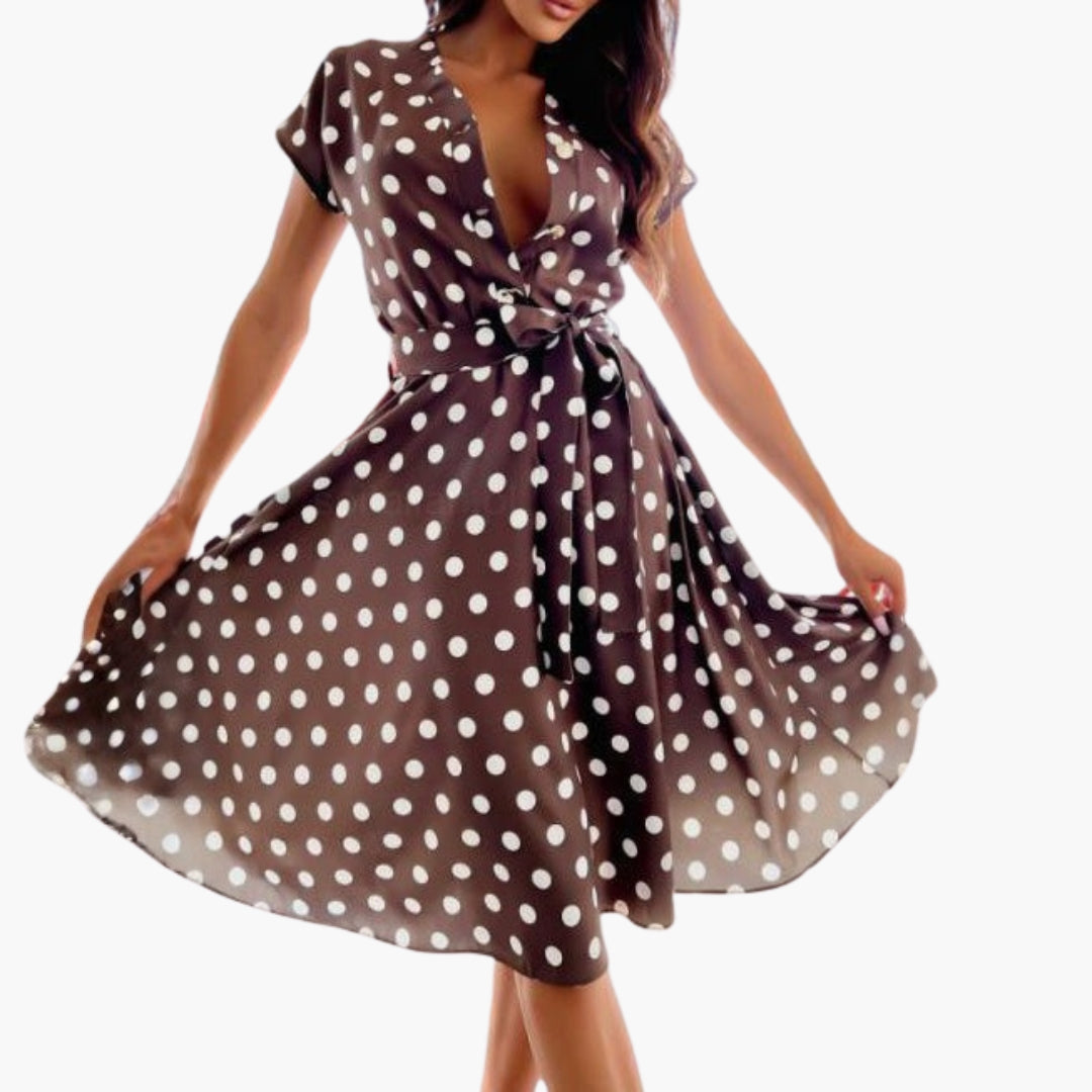 Greta - Women's Relaxed Midi Dress - photo 4