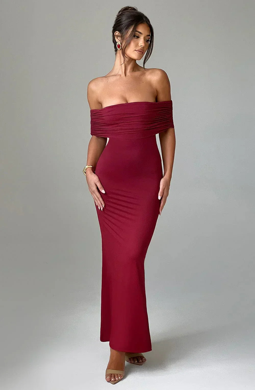Serena - Women's Backless Maxi Dress - photo 4