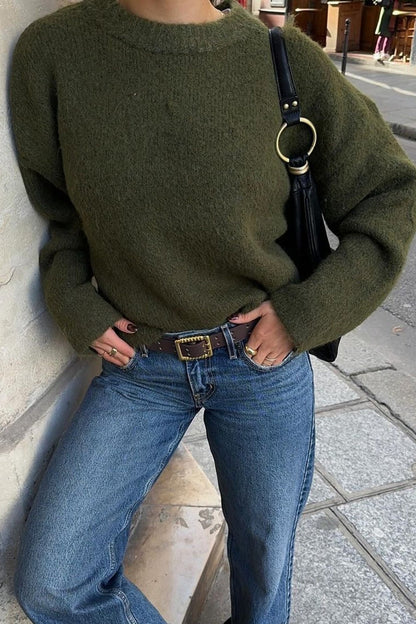 Ottilie - Women's Ribbed Knit Sweater - photo 6