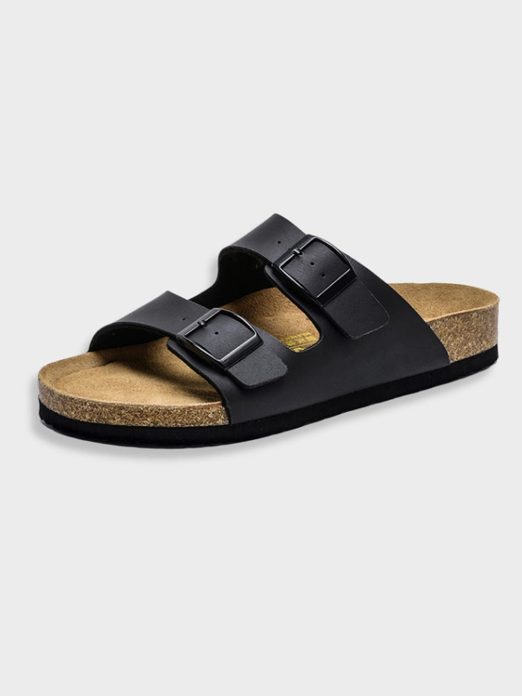 Hermine - Sandalo comfort con fibbie da donna