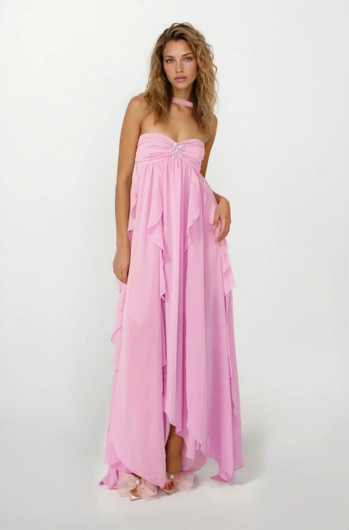 Cerys - Women's Ruffle Evening Dress - photo 11