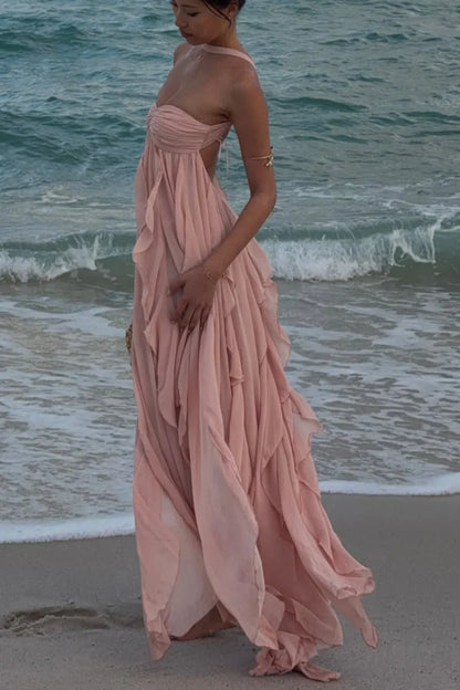 Cerys - Women's Ruffle Evening Dress - photo 2