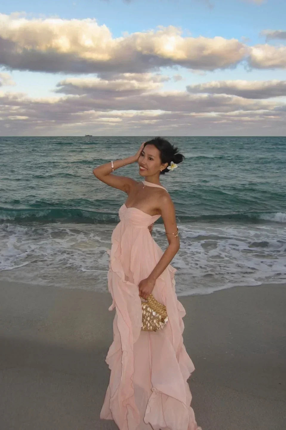 Cerys - Women's Ruffle Evening Dress - photo 5