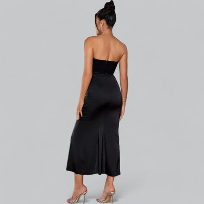 Delphine - Women's Strapless Corset Dress - photo 2