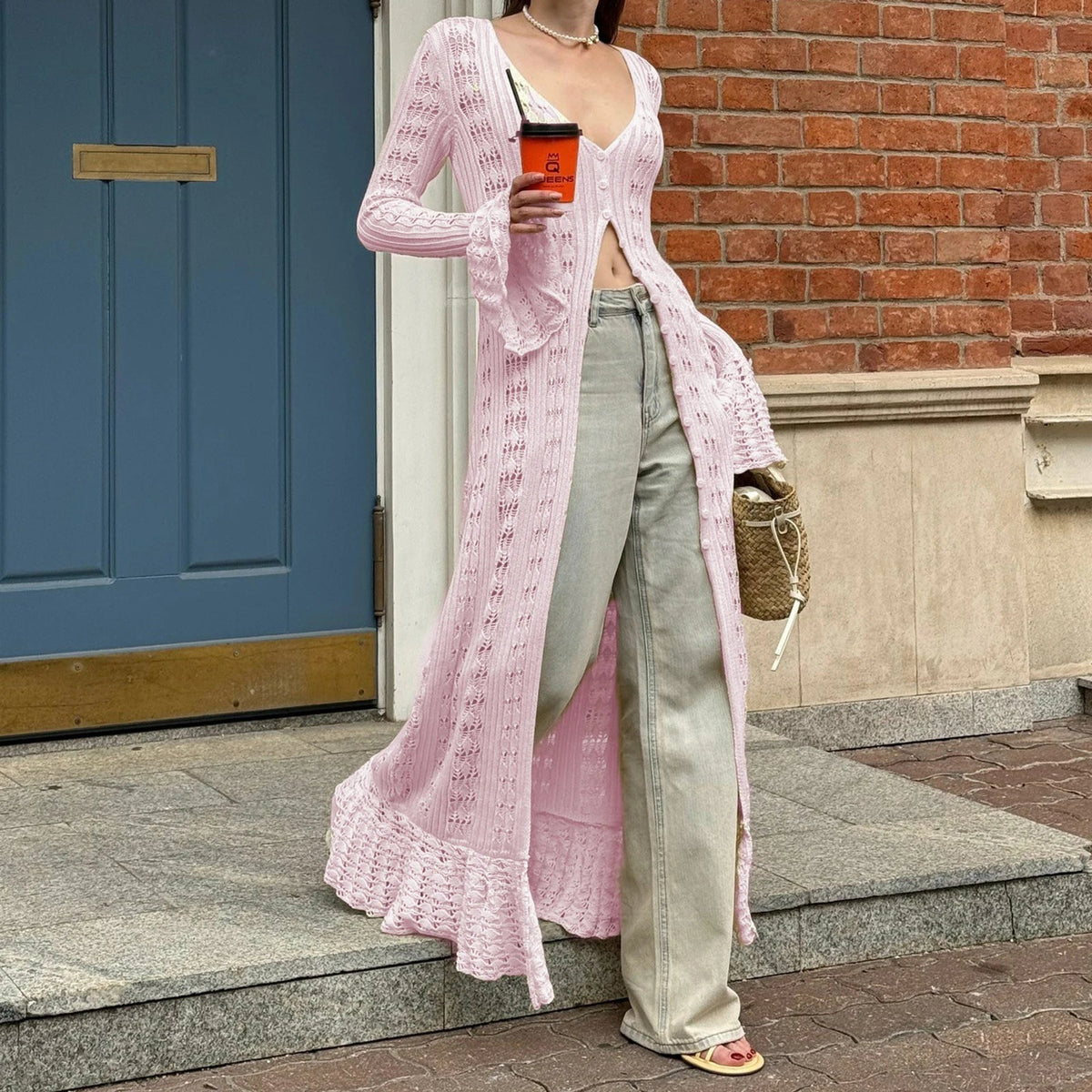 Cerys - Women's Relaxed Knit Dress - photo 2