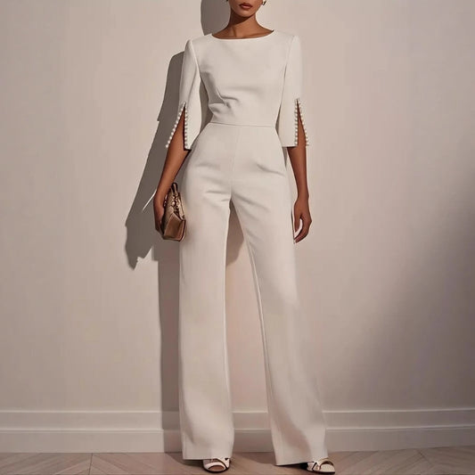 Ilaria - Women's Wide-Leg Beaded Jumpsuit - photo 1