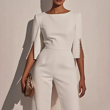 Ilaria - Women's Wide-Leg Beaded Jumpsuit - photo 2
