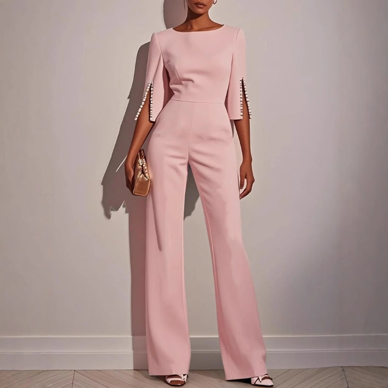 Ilaria - Women's Wide-Leg Beaded Jumpsuit - photo 5