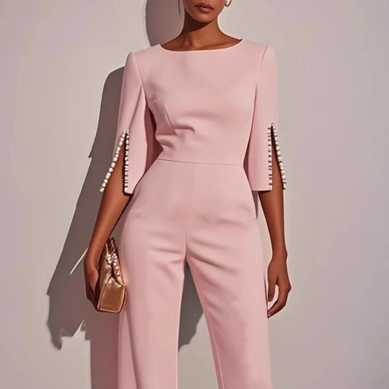 Ilaria - Women's Wide-Leg Beaded Jumpsuit - photo 6