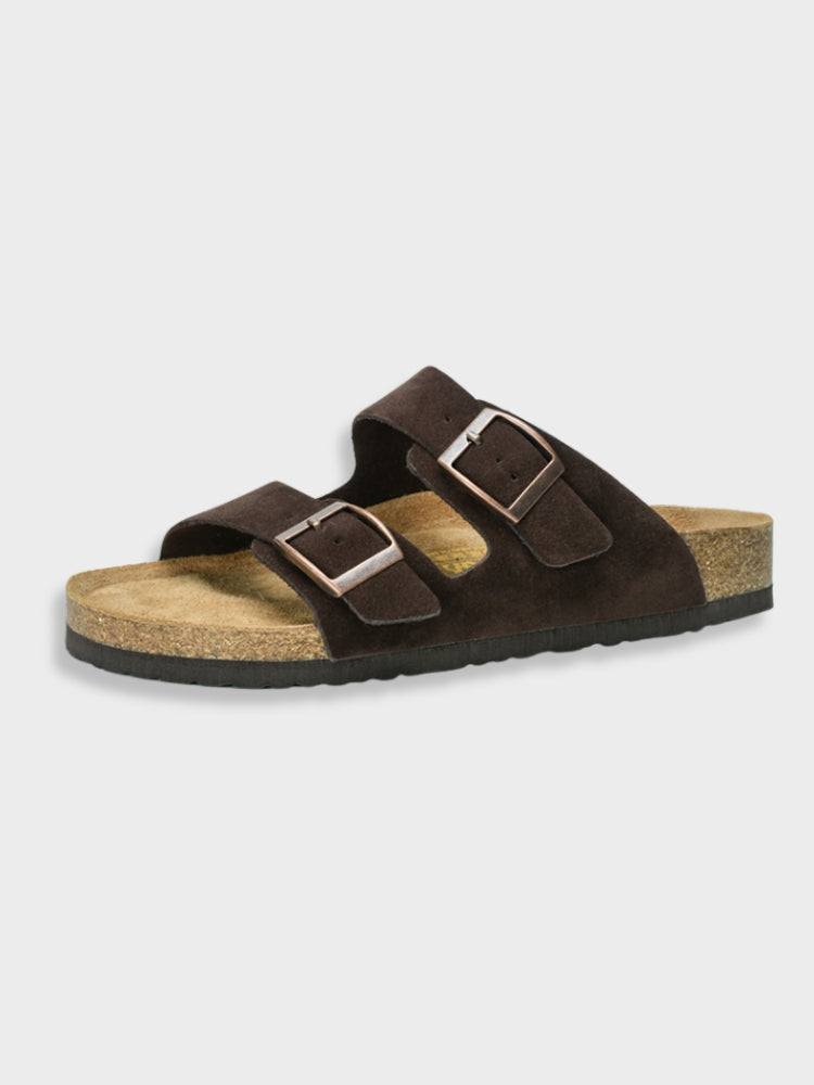 Hermine - Sandalo comfort con fibbie da donna