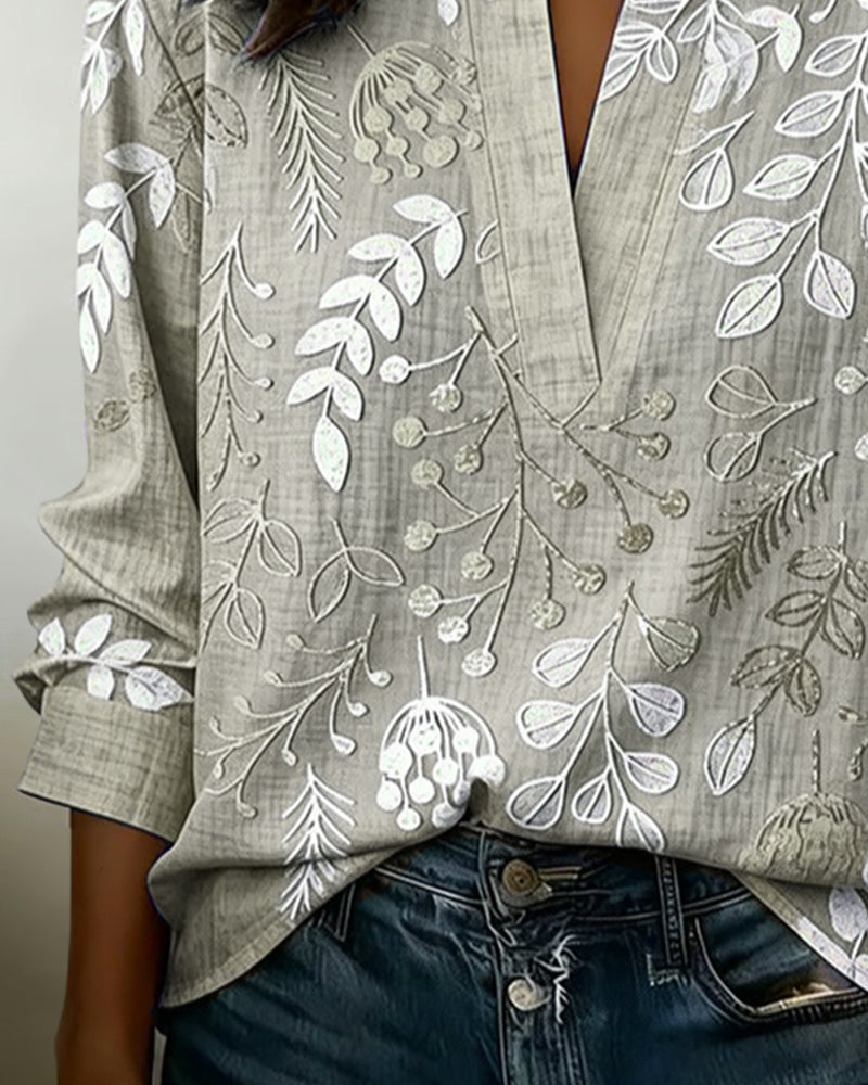 Margaux - Women's Touch Floral Blouse - photo 9