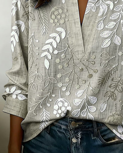 Margaux - Women's Touch Floral Blouse - photo 9