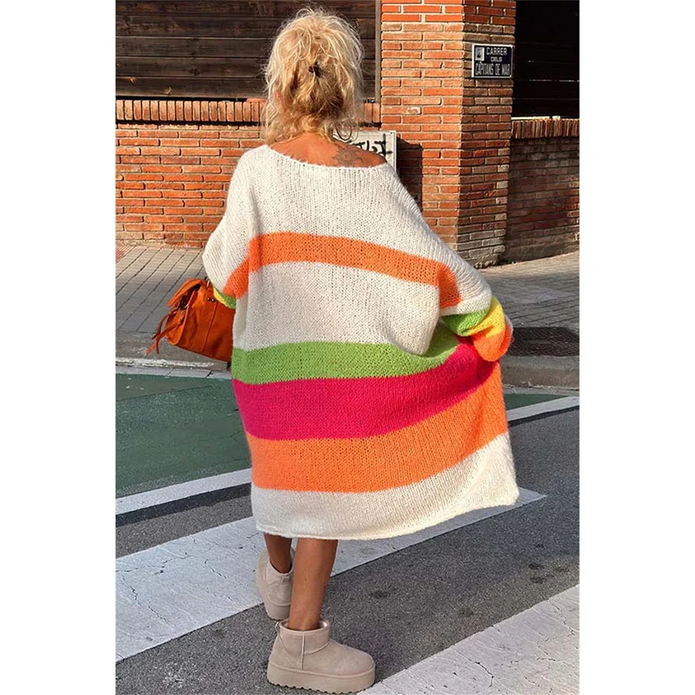 Ottilie - Women's Sweater Midi Dress - photo 6