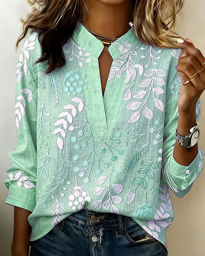 Margaux - Women's Touch Floral Blouse - photo 13
