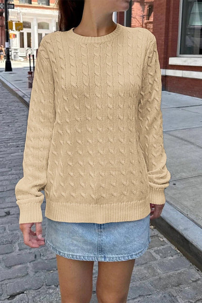 Mathilde - Women's Relaxed Knit Sweater - photo 3