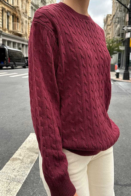Mathilde - Women's Relaxed Knit Sweater - photo 6