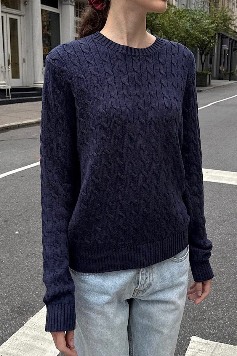 Mathilde - Women's Relaxed Knit Sweater - photo 9