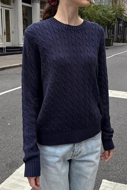 Mathilde - Women's Relaxed Knit Sweater - photo 9