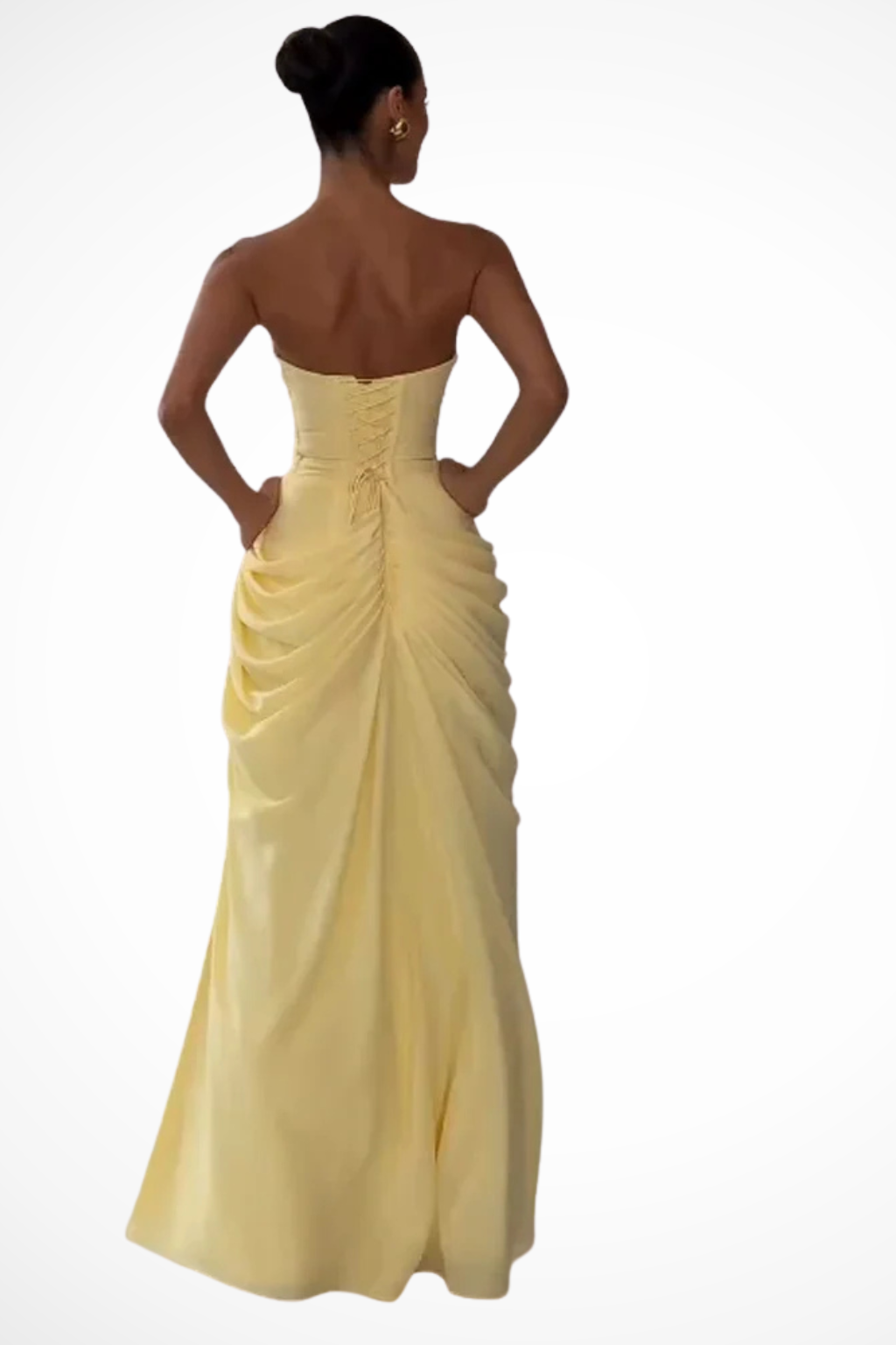 Genevieve - Women's Strapless Maxi Dress - photo 5