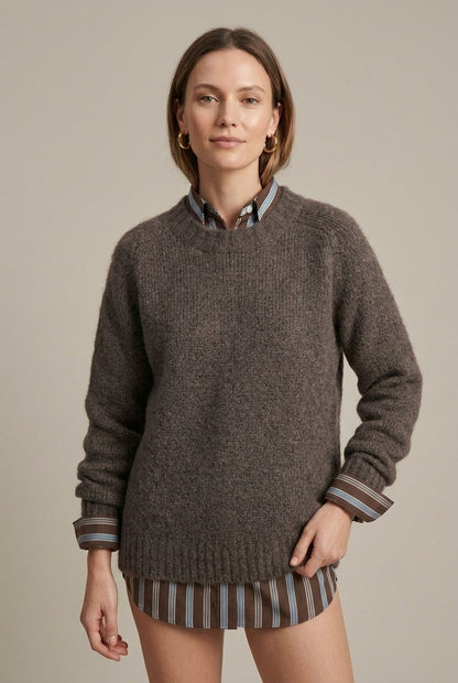 Thea - Women's Relaxed Ribbed Sweater - photo 2