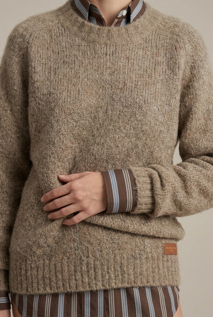 Thea - Women's Relaxed Ribbed Sweater - photo 3