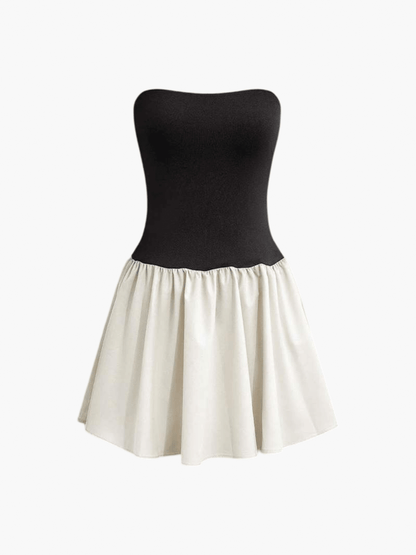 Sabine - Women's Strapless Knitted Dress - photo 2