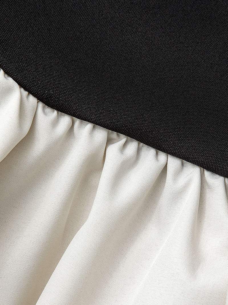 Sabine - Women's Strapless Knitted Dress - photo 3