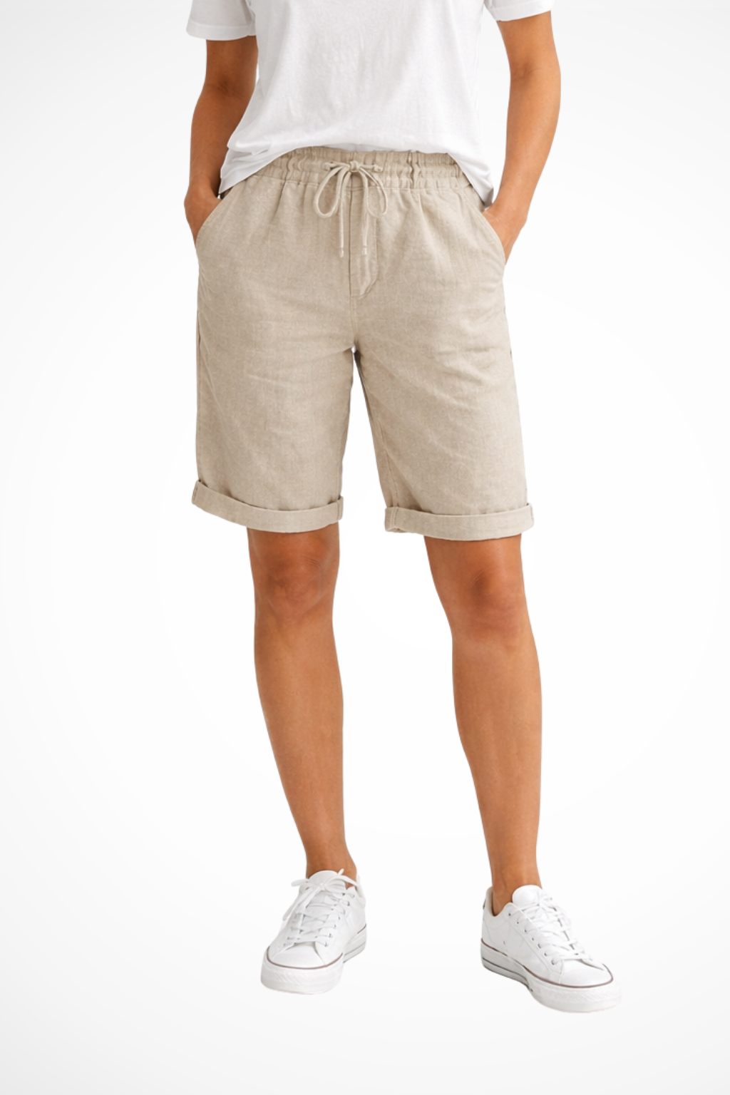 Wilma - Women's Linen Shorts - photo 1