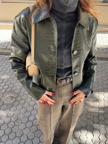 Edith - Women's Relaxed Biker Jacket - photo 3