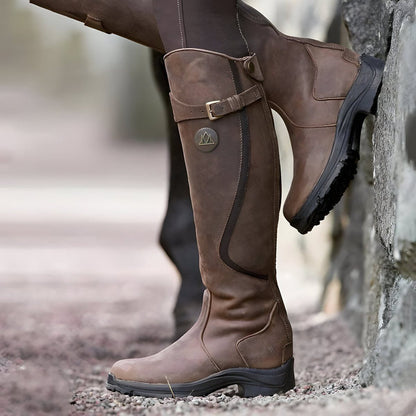 Beatrix - Women's Classic Leather Boots - photo 1