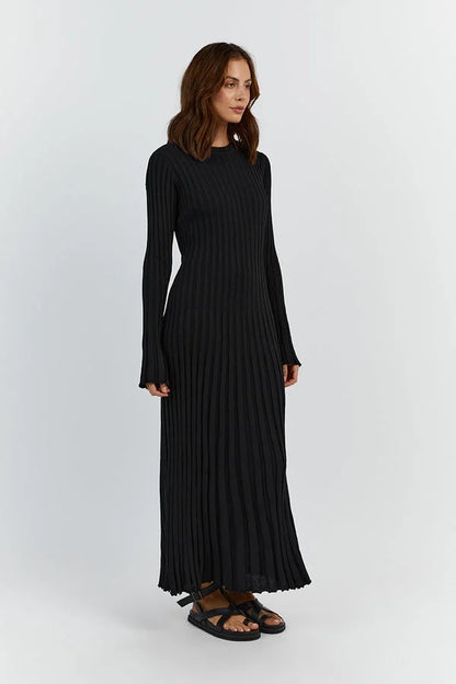Susanna - Women's Sheath Maxi Ethereal Dress - photo 8