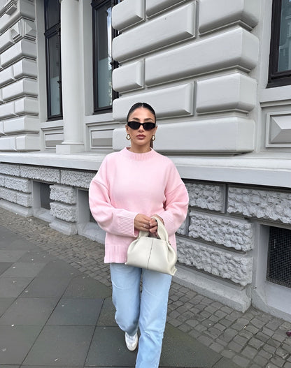 Aurelie - Women's Oversized Ribbed Sweater - photo 2
